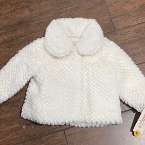 Cat & Jack White Kids Puffer Jacket